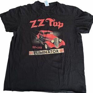 ZZ Top Eliminator Graphic Tee LARGE